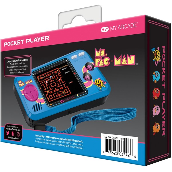 My Arcade Ms. PAC-MAN Pocket Player DGUNL-3242